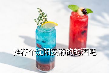 推荐个沈阳安静的的酒吧