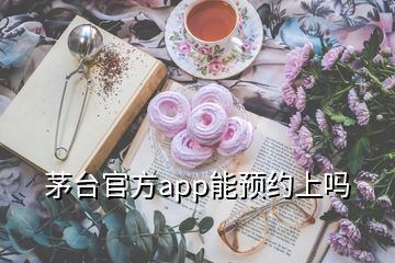 茅台官方app能预约上吗