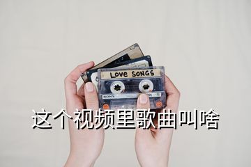 这个视频里歌曲叫啥