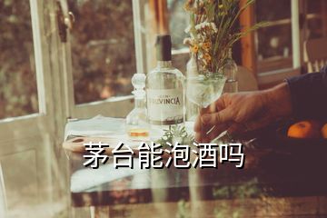 茅台能泡酒吗