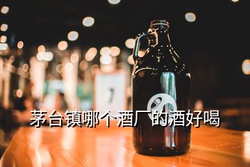 茅台镇哪个酒厂的酒好喝