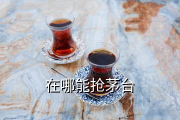 在哪能抢茅台