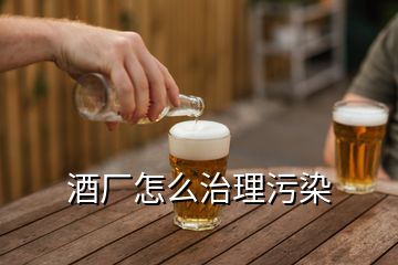 酒厂怎么治理污染