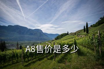 A8售价是多少