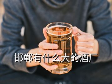 邯郸有什么大的酒厂