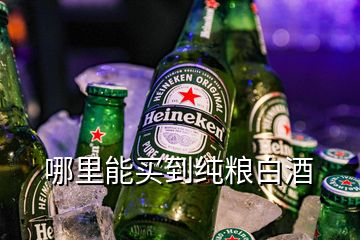 哪里能买到纯粮白酒