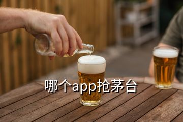 哪个app抢茅台