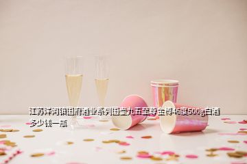 江苏洋河镇国府酒业系列国壶九五至尊金樽46度500g白酒多少钱一瓶