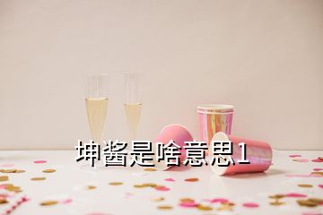 坤酱是啥意思1