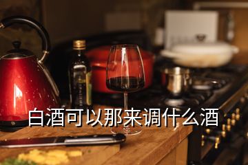 白酒可以那来调什么酒