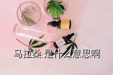 马拉桑 是什么意思啊