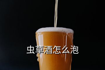 虫草酒怎么泡