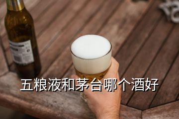 五粮液和茅台哪个酒好