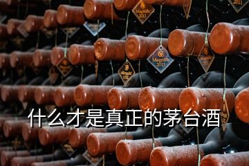 什么才是真正的茅台酒