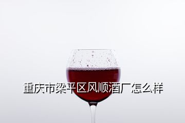 重庆市梁平区风顺酒厂怎么样