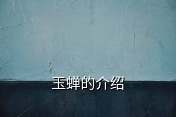 玉蝉的介绍