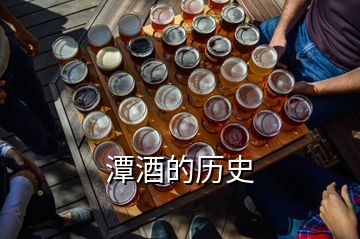 潭酒的历史