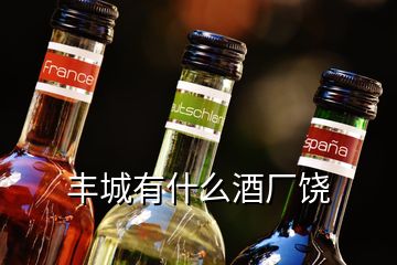 丰城有什么酒厂饶