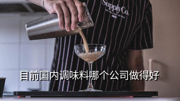 目前国内调味料哪个公司做得好