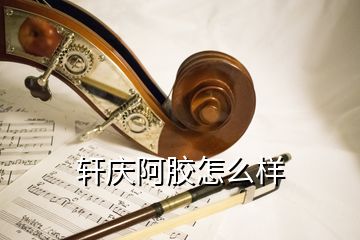 轩庆阿胶怎么样