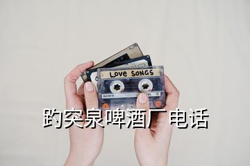 趵突泉啤酒厂电话