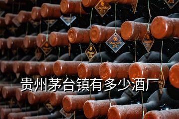 贵州茅台镇有多少酒厂