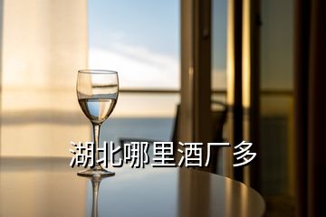 湖北哪里酒厂多