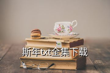 斯年txt全集下载