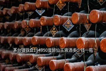 茅台镇铁盒194950度醉仙玉液酒多少钱一瓶