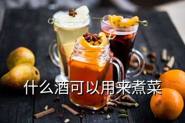 什么酒可以用来煮菜