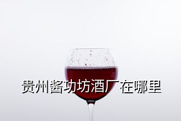 贵州酱功坊酒厂在哪里