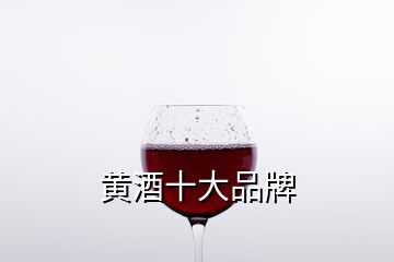 黄酒十大品牌