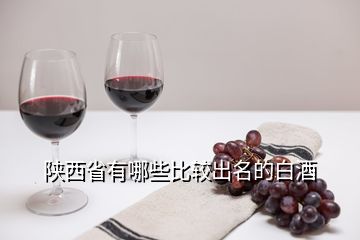陕西省有哪些比较出名的白酒