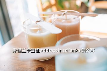 斯里兰卡签证 address in sri lanka 怎么写