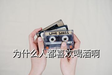 为什么人都喜欢喝酒啊