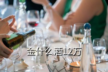 金什么酒12万