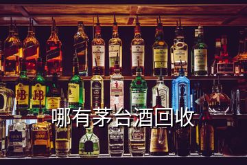 哪有茅台酒回收