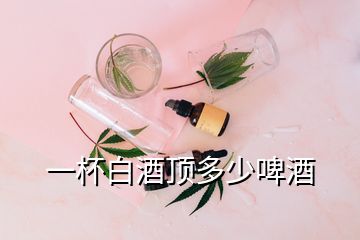 一杯白酒顶多少啤酒