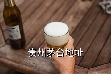 贵州茅台地址