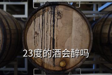 23度的酒会醉吗