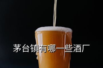 茅台镇有哪一些酒厂