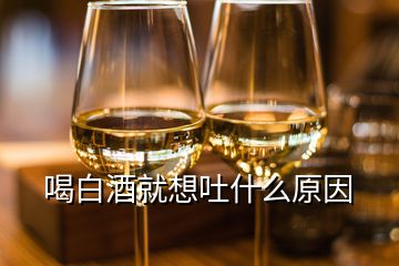 喝白酒就想吐什么原因