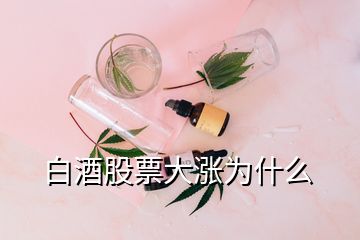 白酒股票大涨为什么