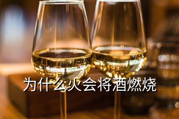 为什么火会将酒燃烧