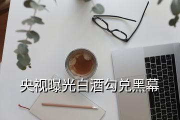 央视曝光白酒勾兑黑幕