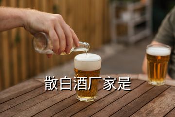 散白酒厂家是