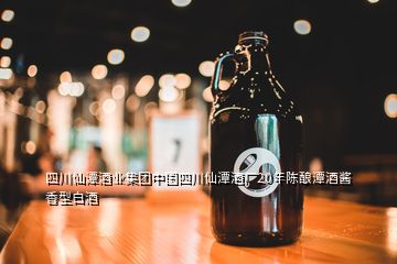 四川仙潭酒业集团中国四川仙潭酒厂20年陈酿潭酒酱香型白酒