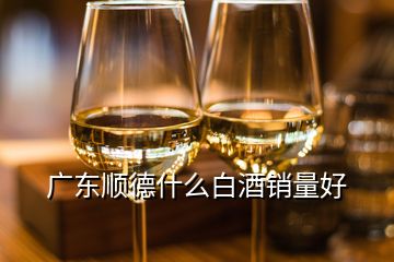 广东顺德什么白酒销量好