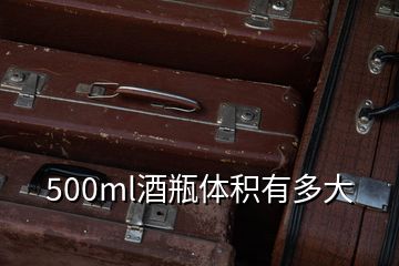 500ml酒瓶体积有多大