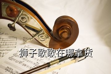 狮子歌歌在哪拿货